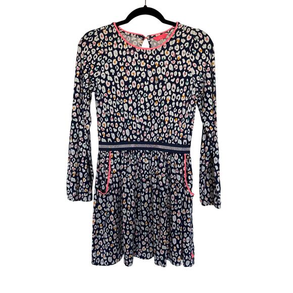 Joules Liddie Jersey Dress in Blue Floral, 11-12Y - Picture 1 of 6